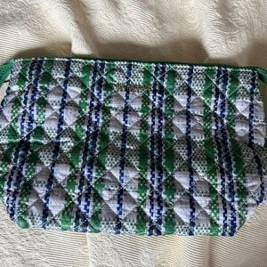 Large Zoey green plaid BNWT